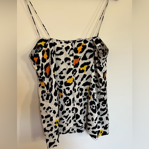 Silks by St. Gillian Vintage Leopard Print Silk Top with Matching Kimono - Picture 14 of 15